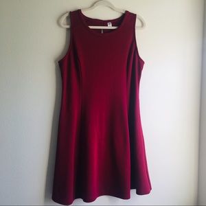 Red Sleeveless Dress